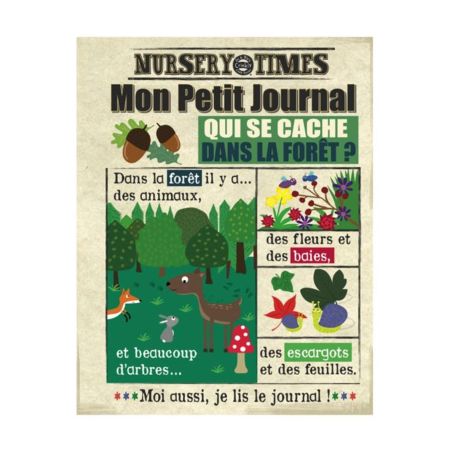 Journal tissu bébé | La forêt