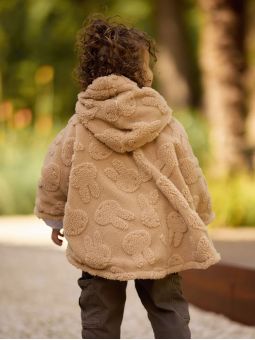 Poncho bébé hiver | Miffy biscuit