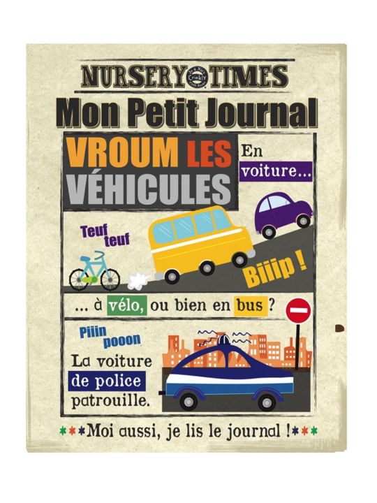 Journal tissu bébé | Les véhicules