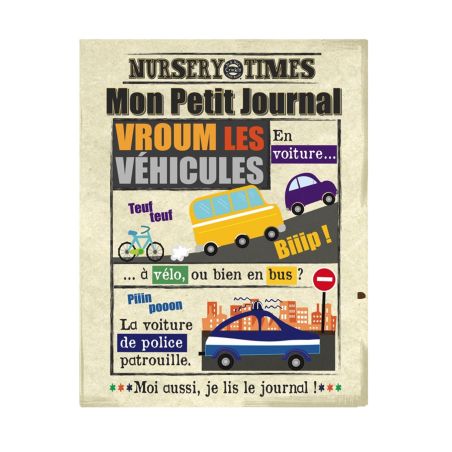 Journal tissu bébé | Les véhicules