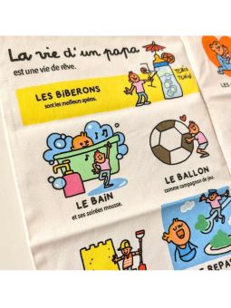 Journal tissu Gazette Bébés | Papa champion