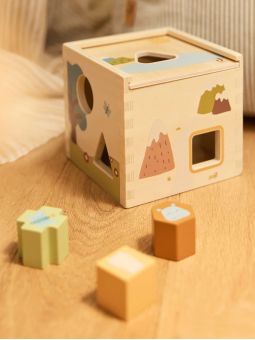 Boîte à formes en bois | Jollies
