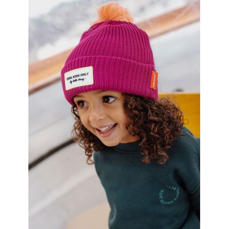 Bonnet Color block | Purple