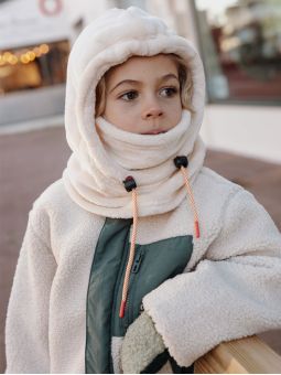Cagoule enfant Warmy | Cream