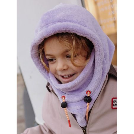 Cagoule enfant Warmy | Mauve