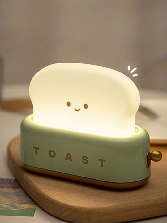 Veilleuse led | Toaster vert