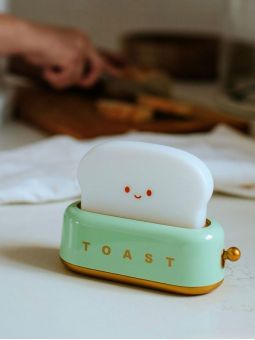 Veilleuse led | Toaster vert