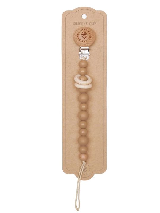 Attache tétine Eva | Ivoire
