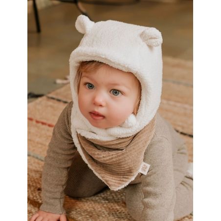 Bonnet teddy | Ecru
