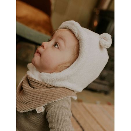 Bonnet teddy | Ecru