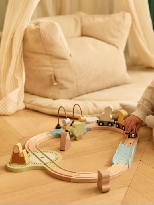 Circuit train en bois | Jollies