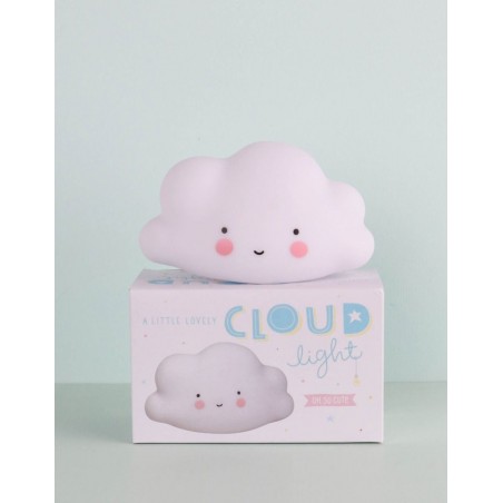 Veilleuse nuage blanc